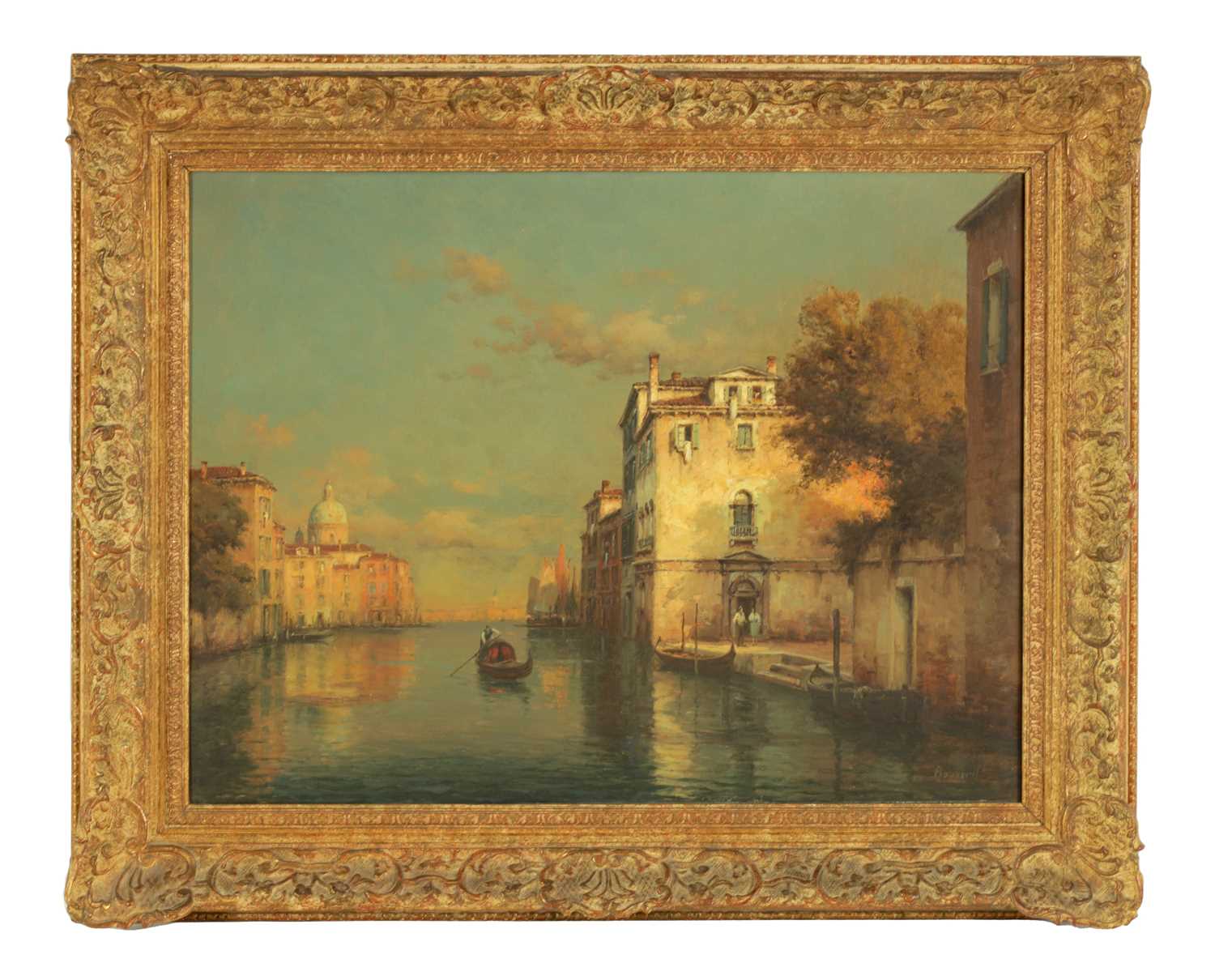 Lot 625 - ANTOINE BOUVARD 1870 - 1956 OIL ON CANVAS