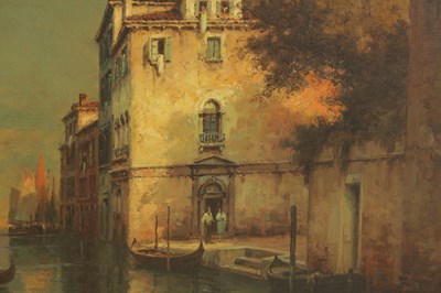 Lot 625 - ANTOINE BOUVARD 1870 - 1956 OIL ON CANVAS