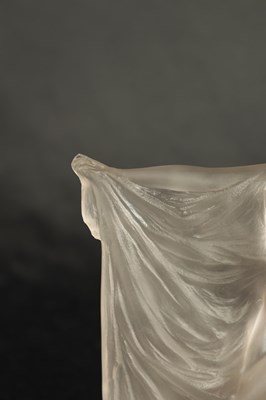 Lot 17 - AN R LALIQUE FRANCE CLEAR AND FROSTED GLASS ‘THAIS’ STATUETTE