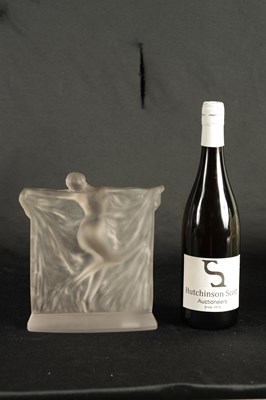 Lot 17 - AN R LALIQUE FRANCE CLEAR AND FROSTED GLASS ‘THAIS’ STATUETTE