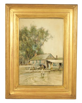 Lot 1148 - SIR ALFRED EAST RA RBA (1844 - 1913) WATERCOLOUR