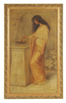 Lot 607 - HENRY THOMAS SCHAFER, RBA (BRITISH, 1854-1915) OIL ON CANVAS