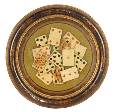 Lot 610 - A 19TH CENTURY TROMPE L’OEIL OIL ON PANEL
