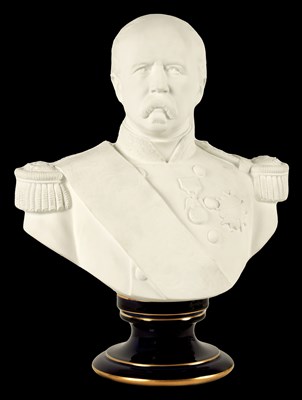 Lot 66 - A LATE 19TH CENTURY SEVRES BUST PORTRAIT