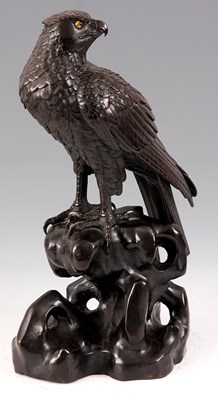 Lot 77 - A 19TH CENTURY MEIJI PERIOD JAPANESE FIGURAL...