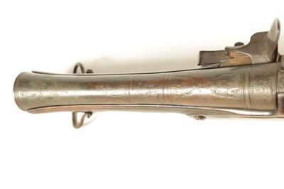 Lot 397 - AN 18TH CENTURY FRENCH FLINTLOCK BLUNDERBUSS OF FRENCH SLAVE TRADE INTEREST BY DOVERAUX OF NANTES