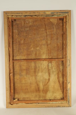 Lot 876 - A 19TH CENTURY QAJAR PERSIAN OIL ON CANVAS