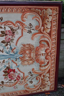 Lot 894 - A MASSIVE SET OF FOUR 19TH CENTURY FRENCH TAPESTRY PANELS FROM LORD FORTE