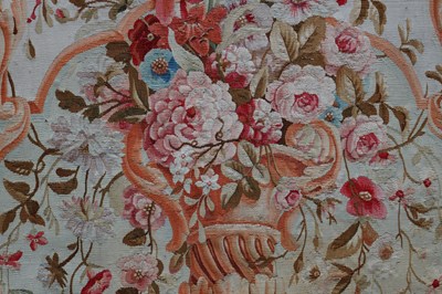 Lot 894 - A MASSIVE SET OF FOUR 19TH CENTURY FRENCH TAPESTRY PANELS FROM LORD FORTE
