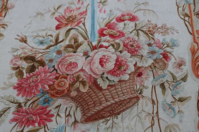 Lot 894 - A MASSIVE SET OF FOUR 19TH CENTURY FRENCH TAPESTRY PANELS FROM LORD FORTE