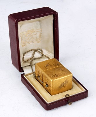 Lot 117 - A LATE 19TH CENTURY SILVER GILT ORIENTAL...