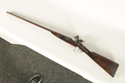 Lot 382 - GILBY PATENT, A RARE 19TH CENTURY DOUBLE PERCUSSION BREACH LOADING RIFLE