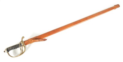 Lot 429 - A GEORGE V BRITISH 1822 PATTERN OFFICERS SWORD