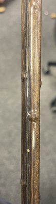 Lot 449 - AN EARLY 20TH CENTURY RHINOCEROS HORN SWAGGER STICK