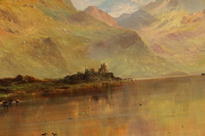 Lot 832 - ALFRED DE BREANSKI, R.B.A. (1852 - 1928). A LARGE 19TH CENTURY OIL ON CANVAS