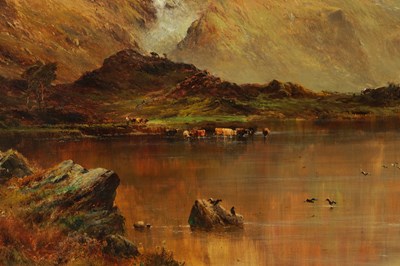 Lot 832 - ALFRED DE BREANSKI, R.B.A. (1852 - 1928). A LARGE 19TH CENTURY OIL ON CANVAS