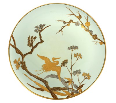Lot 50 - A LATE 19TH CENTURY GOODE & CO. PORCELAIN AESTHETIC PERIOD COMPORT