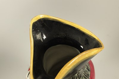 Lot 52 - A 19TH CENTURY DAVENPORT POLYCHROME TOBY JUG