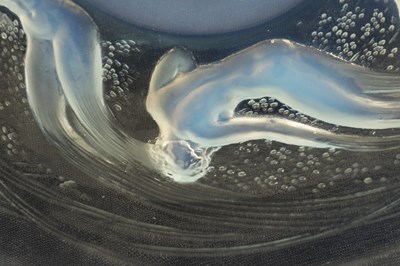Lot 16 - AN R LALIQUE OPALESCENT MOULDED GLASS 'ONDINES' BOWL