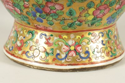 Lot 164 - A LARGE 19TH CENTURY CHINESE FAMILLE ROSE PORCELAIN VASE