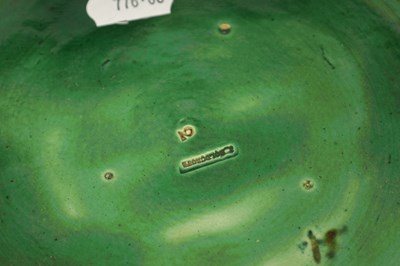 Lot 48 - A 19TH CENTURY JOSEPH HOLDCROFT LARGE MAJOLICA CHEESE DISH AND COVER