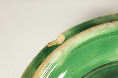 Lot 48 - A 19TH CENTURY JOSEPH HOLDCROFT LARGE MAJOLICA CHEESE DISH AND COVER