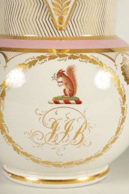 Lot 49 - A LARGE EARLY 19TH CENTURY FLIGHT BARR & BARR WORCESTER PRESENTATION JUG