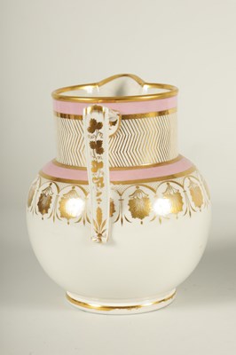 Lot 49 - A LARGE EARLY 19TH CENTURY FLIGHT BARR & BARR WORCESTER PRESENTATION JUG
