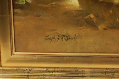 Lot 870 - JOSEPH H. SULKOWSKI (b. 1951) LARGE OIL ON CANVAS