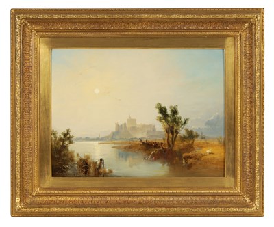 Lot 799 - JAMES BAKER PYNE (1800-1870) OIL ON CANVAS