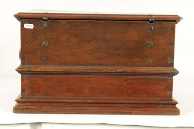 Lot 580 - A 16TH/17TH CENTURY SPANISH WALNUT GOTHIC TABLE CABINET
