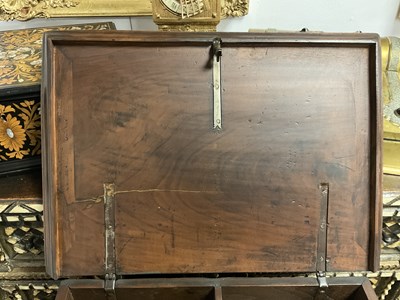 Lot 580 - A 16TH/17TH CENTURY SPANISH WALNUT GOTHIC TABLE CABINET