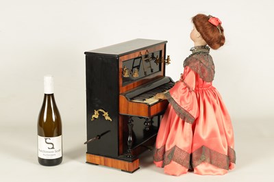 Lot 482 - A RARE 19TH CENTURY FRENCH AUTOMATON MUSIC BOX