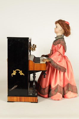Lot 482 - A RARE 19TH CENTURY FRENCH AUTOMATON MUSIC BOX