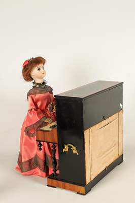 Lot 482 - A RARE 19TH CENTURY FRENCH AUTOMATON MUSIC BOX