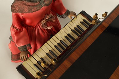 Lot 482 - A RARE 19TH CENTURY FRENCH AUTOMATON MUSIC BOX