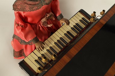 Lot 482 - A RARE 19TH CENTURY FRENCH AUTOMATON MUSIC BOX