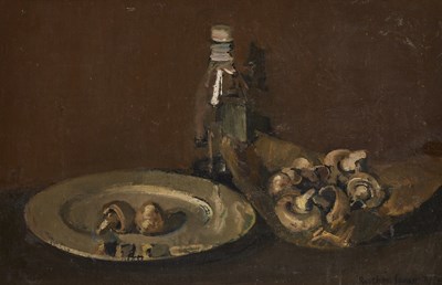 Lot 813 - RUSKIN SPEAR CBE, RA, BRITISH (1911-1990) OIL ON CANVAS LAID ON BOARD