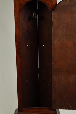 Lot 523 - TREGENT, LONDON. A FINE GEORGE III FIGURED MAHOGANY LONGCASE CLOCK