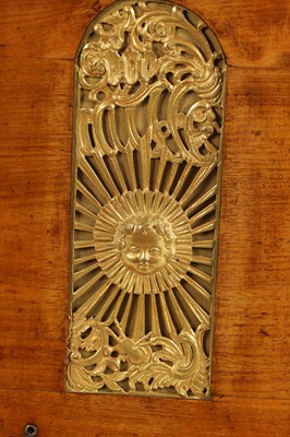 Lot 517 - JOHN TAYLOR, LONDON. A GEORGE III ORMOLU MOUNTED MAHOGANY MUSICAL BRACKET CLOCK