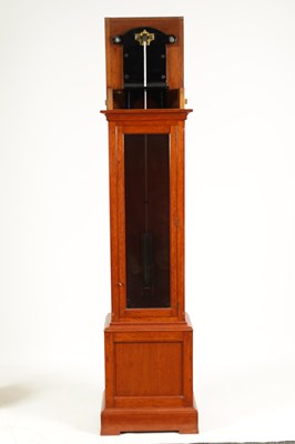 Lot 387 - J. MORRISON & SONS, 27 PACKINGTON STREET. LONDON. AN EARLY 20TH CENTURY OBSERVATORY REGULATOR LONGCASE CLOCK