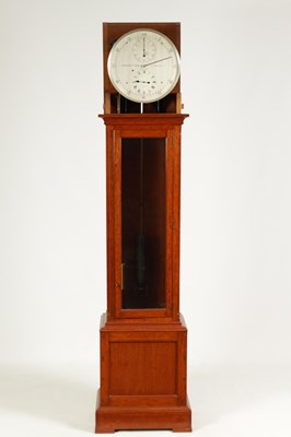 Lot 387 - J. MORRISON & SONS, 27 PACKINGTON STREET. LONDON. AN EARLY 20TH CENTURY OBSERVATORY REGULATOR LONGCASE CLOCK