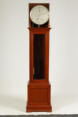 Lot 387 - J. MORRISON & SONS, 27 PACKINGTON STREET. LONDON. AN EARLY 20TH CENTURY OBSERVATORY REGULATOR LONGCASE CLOCK