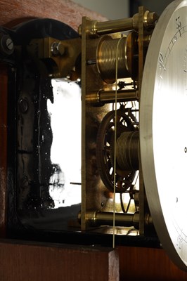 Lot 387 - J. MORRISON & SONS, 27 PACKINGTON STREET. LONDON. AN EARLY 20TH CENTURY OBSERVATORY REGULATOR LONGCASE CLOCK