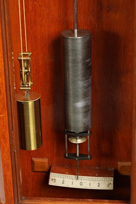 Lot 387 - J. MORRISON & SONS, 27 PACKINGTON STREET. LONDON. AN EARLY 20TH CENTURY OBSERVATORY REGULATOR LONGCASE CLOCK