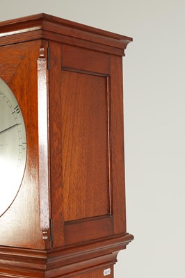 Lot 387 - J. MORRISON & SONS, 27 PACKINGTON STREET. LONDON. AN EARLY 20TH CENTURY OBSERVATORY REGULATOR LONGCASE CLOCK