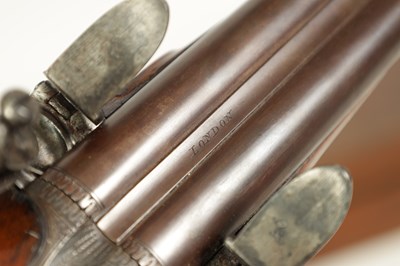 Lot 271 - KNUBLEY, LONDON. A FINE PAIR OF LATE 18TH CENTURY CASED DOUBLE BARREL FLINTLOCK COACHING PISTOLS