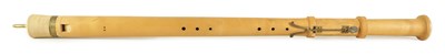 Lot 91 - A LARGE C-BASS RECORDER BY JOHN COUSEN