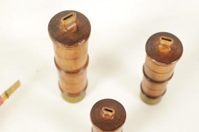 Lot 84 - A GRADUATED SET OF THREE CRUMHORNS BY ERIC MOULDER