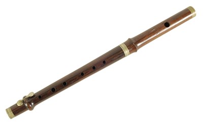 Lot 25 - A MILITARY TWO PIECE ‘GUARDS MODEL’ FLUTE